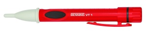 Tester de faza si cablu BENNING VT 1, 200-1000 V AC, rosu