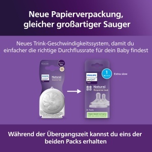 Tetina Philips Avent Natural Response SCY96102 Anticolici BPA-Free Set 2 bucati Flux 1 Nou-nascuti 0 luni - Img 7
