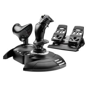 Thrustmaster T.Flight Full Kit X - Pedale Joystick, Acceleratie si Carma pentru Xbox Series X|S / Xbox One / PC