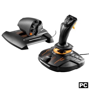 Thrustmaster T16000M FCS Hotas Joystick si Throttle Gaming Controller pentru PC Simulatoare de zbor - Img 2