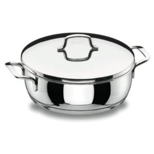 Tigaie cu capac Lacor 90626, 26 cm, otel inoxidabil 1810