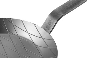 Tigaie din fier Zwilling Forge O28cm robusta pentru grill si prajire argintiu - Img 2