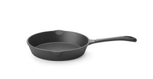 Tigaie din fonta Hendi cu 2 ciocuri 20 cm antiaderenta pentru toate tipurile de plite - Img 3