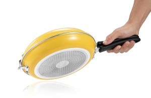 Tigaie dubla Tescoma Doppelpfanne 26cm, antiaderenta, pentru inductie - Img 3