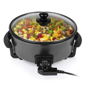 Tigaie electrica Tristar PZ-9135, 5 litri, 1500W, neagra