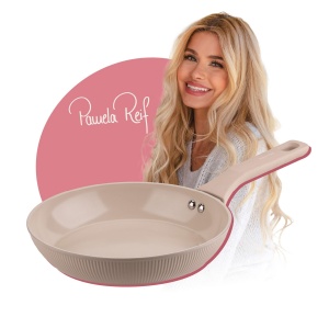 Tigaie Fackelmann Pamela Reif 24 cm Aluminiu Recycled Pastel Beige PFAS-Free