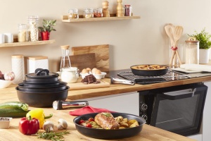 Tigaie grill Tefal Ingenio Eco Resist 26 cm aluminiu turnat negru - Img 7