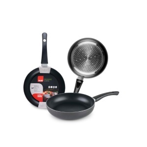 Tigaie IBILI Indubasic 16 cm Aluminiu Negru Antiaderenta Compatibila Inductie
