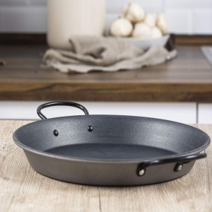 Tigaie paella Lacor 60144, antiaderenta, 45 cm, calitate europeana - Img 4