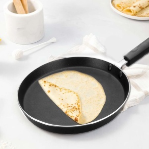 Tigaie pentru clatite IBILI Indubasic 20 cm negru antiaderenta - Img 3