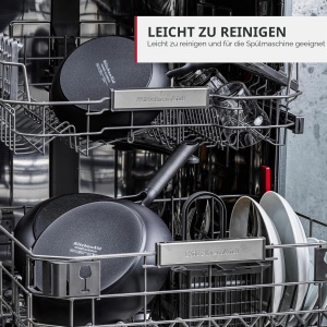 Tigaie pentru clatite KitchenAid Classic, 24 cm, neagra, antiaderenta - Img 9
