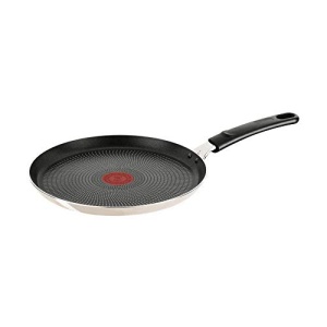 Tigaie pentru clatite Lagostina, 28 cm, antiaderenta, aluminiu, cu indicator de temperatura