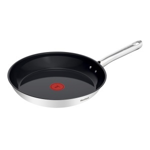 Tigaie Tefal Duetto On 28 cm, antiaderenta ceramica, cu maner solid, pentru toate tipurile de plite