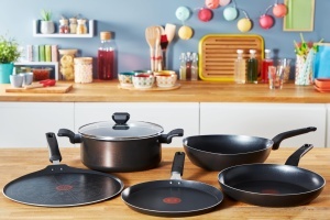 Tigaie Tefal Easy Cook Clean 28 cm, Antiaderenta, Termo-Signal, Fabricata in Franta - Img 3