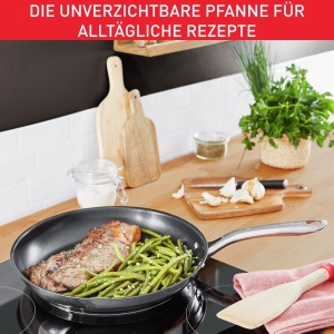 Tigaie Tefal Infinite H81507 30 cm Antiaderenta Indicator termic Compatibila cu toate tipurile de plite - Img 6