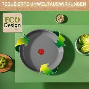 Tigaie Tefal Renew L2600402, 24 cm, Inductie, Culoare Gri - Img 5
