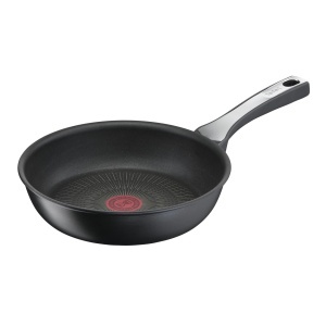 Tigaie Tefal Unlimited On G25904, 24 cm, antiaderenta, inductie, neagra