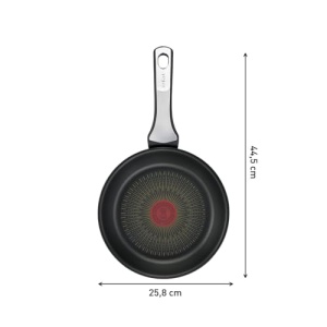 Tigaie Tefal Unlimited On G25904, 24 cm, antiaderenta, inductie, neagra - Img 11