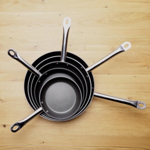 Tigaie Tescoma GrandCHEF, 28 cm, cu antiaderenta, inox, inductie - Img 4