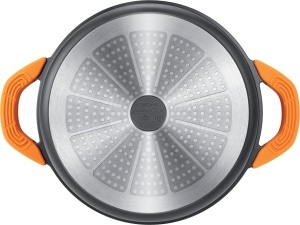 Tigaie Tescoma SmartCLICK 28 cm, cu manere detasabile din silicon - Img 3