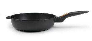 Tigaie Tescoma Smartclick, inox, neagra, 28 cm - Img 2