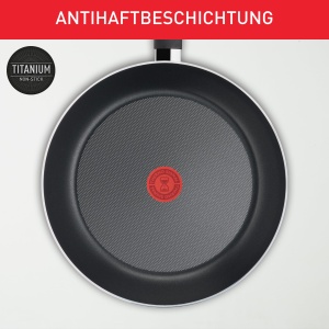 Tigaie wok Tefal Day by Day On 28 cm, antiaderenta, Thermo-Signal, aluminiu - Img 3