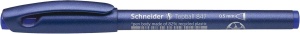 Tintenroller Schneider Topball 847, 0,5 mm, culoare albastra, 10 bucati - Img 2