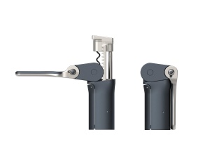 Tirbuson Joseph Joseph BarWise compact cu taietor de folie integrat albastru - Img 2