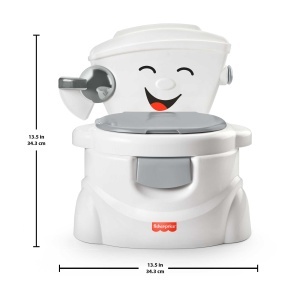 Toaleta Interactiva Fisher-Price HJC38, pentru Topfchentraining, cu Muzica si Sunete - Img 7