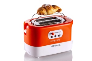 Toaster Ariete 159, 2 felii, 700 W, 9 niveluri de rumenire, alb - Img 3