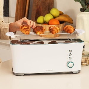 Toaster Cecotec ToastTaste Extra, 1000W, Dublu Slot XL, 7 Roststufen - Img 5