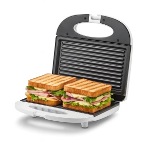 Toaster Girmi TS03 750W Alb Placi antiaderente Indicator temperatura