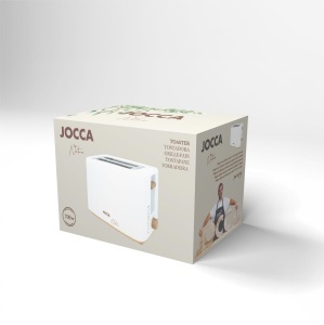Toaster JOCCA Nature Linie 2 felii Alb 7 nivele rumenire Functie dezghetare - Img 9