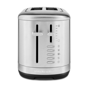 Toaster KitchenAid, 2 feliute, 7 niveluri rumenire, metal inoxidabil - Img 2