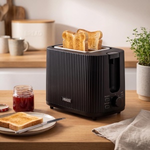 Toaster Princess Wave 2 felii, 7 trepte de rumenire, design compact - Img 6