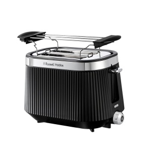 Toaster Russell Hobbs Bronte 26760-56 2 felii Negru mat 6 nivele de rumenire