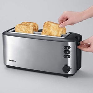 Toaster SEVERIN AT 2509 1400W Inox 4 felii Functie de dezghetare - Img 6