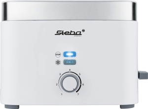Toaster Steba TO 10 Bianco Doua fante 7 niveluri de rumenire - Img 2