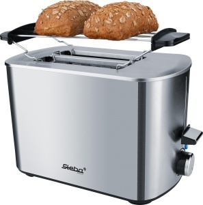 Toaster Steba TO 20, inox, 2 feliute, 7 niveluri de rumenire