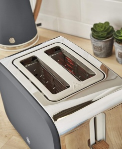 Toaster Swan Nordic, 2 felii, 6 niveluri rumenire, inox, gri - Img 4