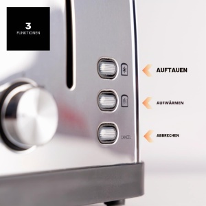 Toaster Taurus Vintage Four, 1900W, 4 feliute, design retro - Img 4