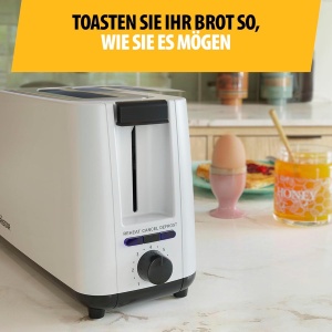 Toaster Tristar BR-1056, 900W, 7 niveluri de rumenire, alb - Img 5