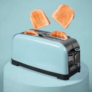 Toaster vertical Cecotec Toastin Time 1500, 1500 W, 4 felii, albastru - Img 3