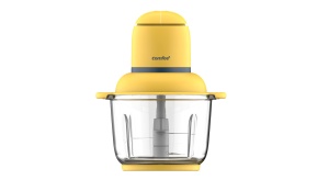 Tocator electric de bucatarie Comfee MJ-FM4001W, 2 lame, tocator, 2 viteze, capacitate 2 l, 300 W, galben - Img 2