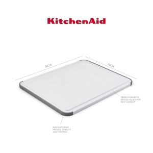 Tocator KitchenAid Classic, 35x28cm, Polipropilena, Antiderapant - Img 2