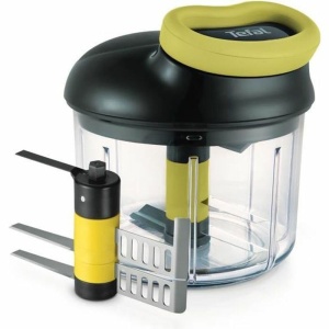 Tocator manual Tefal K1321324 900 ml Lame inox pentru legume carne si nuci