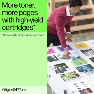 Toner original HP 216A (W2410A) Schwarz pentru HP Color LaserJet Pro M183 / M182 - Img 4