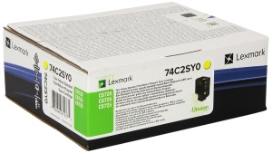 Toner Original Lexmark 74C2SY0, Lunga Durata, Robust, Flexibil - Img 1