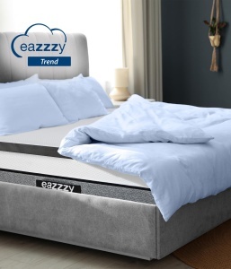 Topper pentru saltea Genius eazzzy, 140 x 200 cm, 5 cm, alb, cu memorie - Img 2