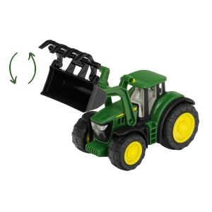 Tractor John Deere 124 cu roti silentioase, pentru copii de la 3 ani - Img 2